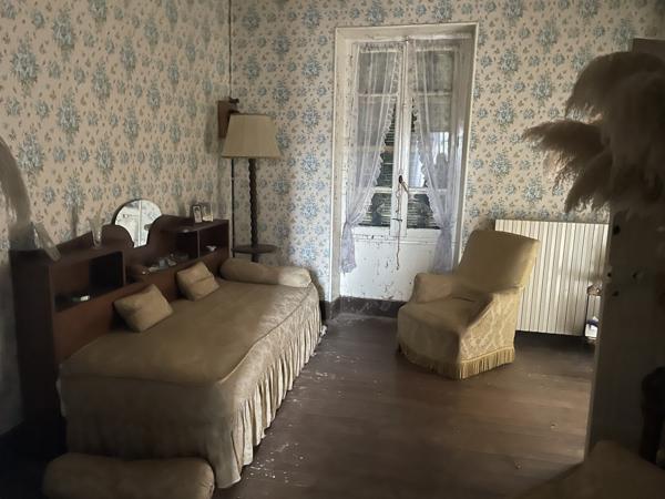 Maison en pierre sur grand terrain