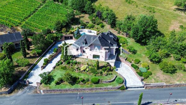 Magnifique villa d'architecte sur les hauteurs de Marcillac-Vallon ?
