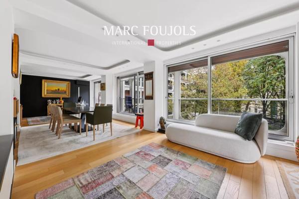 Paris 16 Victor Hugo Foch – Appartement de 123 m² avec balcon et vue dégagée