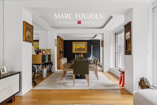 Paris 16 Victor Hugo Foch – Appartement de 123 m² avec balcon et vue dégagée