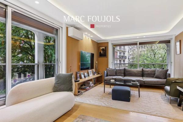 Paris 16 Victor Hugo Foch – Appartement de 123 m² avec balcon et vue dégagée