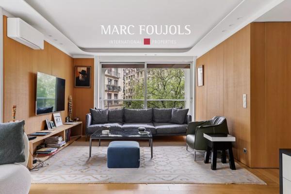 Paris 16 Victor Hugo Foch – Appartement de 123 m² avec balcon et vue dégagée