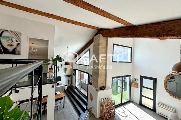 Maison de caractère 172 m²  Réinventée en loft d’exception à Saint-Jean-de-Védas