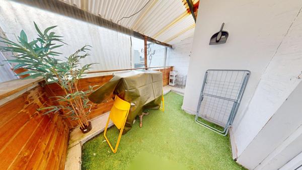 Appartement avec terrasse Le Havre , Massilon ; 1 pièce(s) 23.65 m2