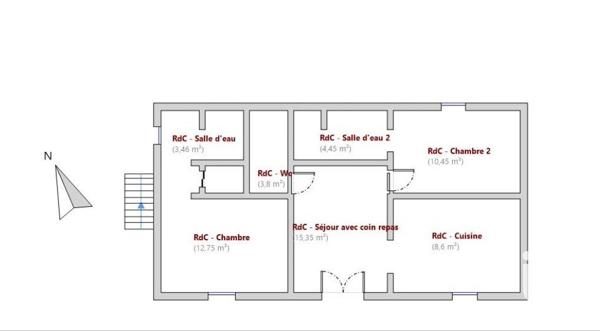 Maison traditionnelle 6 pièces de 119 m² à Avignon (84000)