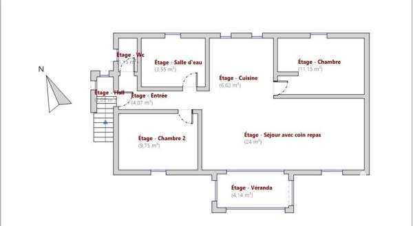 Maison traditionnelle 6 pièces de 119 m² à Avignon (84000)