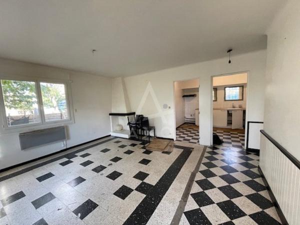 VILLA DE PLAIN PIED D'ENV 88M² HABITABLES 3 CHAMBRES SUR 500M² DE TERRAIN