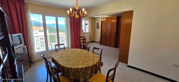 A VENDRE Appartement T4 transformé en T3 – 80 m² – Centre de CORTE