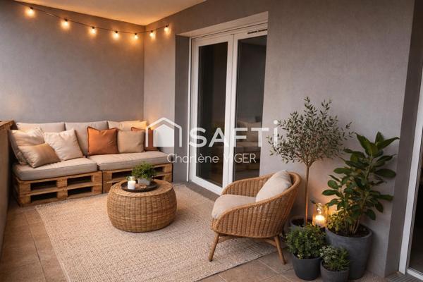Appartement 60m2 - 2 chambres - Terrasse 16m2