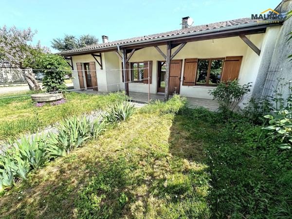 MAISON 113m² JARDIN ET DEUX GARAGES PROCHE CENTRE-VILLE DE MARMANDE 47200