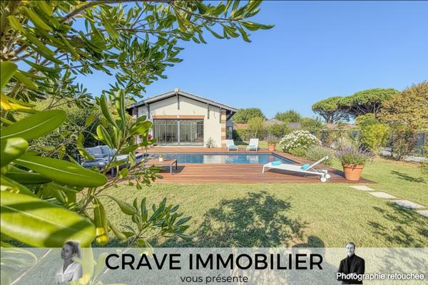 Lanton (33138) MAISON ARCACHONNAISE 2025 - 3 CHAMBRES - GARAGE - JARDIN