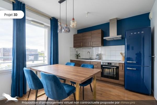 Appartement à vendre |  Floirac |  2 pièces | 47 m²