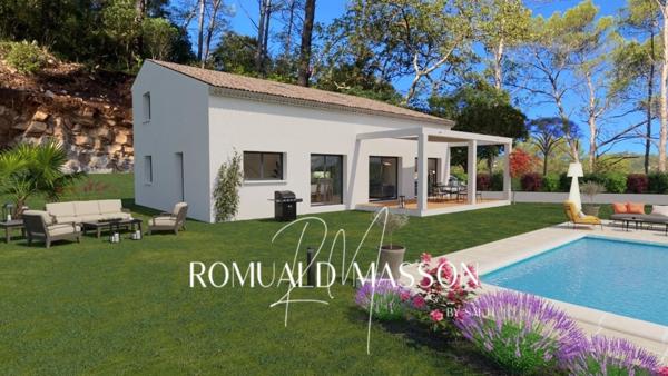 Terrain constructible de 1514m2 en position dominante