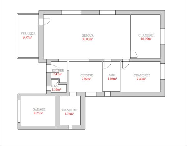Maison à vendre 3 pièces 80 m² Six-Fours-les-Plages
