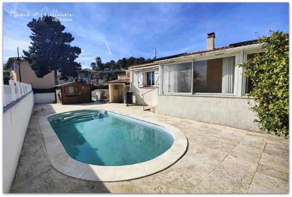 Exclusivité - Villa de 65m² 3 pièces avec piscine et garage - proche de Pézenas (34120)