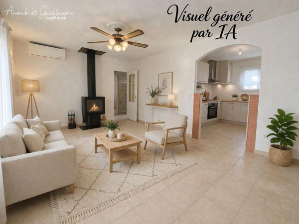 Exclusivité - Villa de 65m² 3 pièces avec piscine et garage - proche de Pézenas (34120)