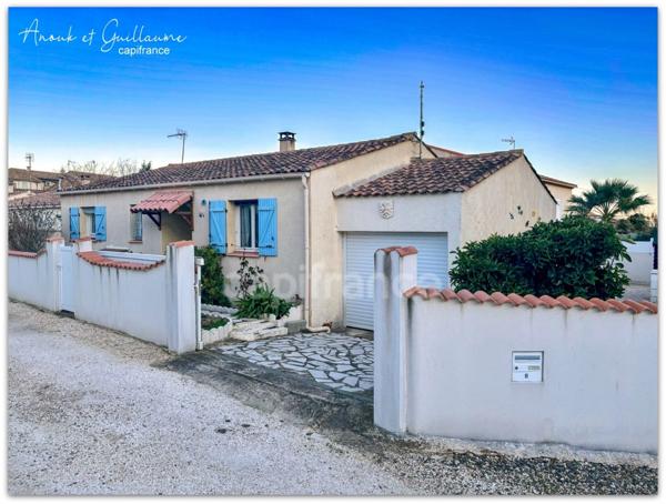 Exclusivité - Villa de 65m² 3 pièces avec piscine et garage - proche de Pézenas (34120)