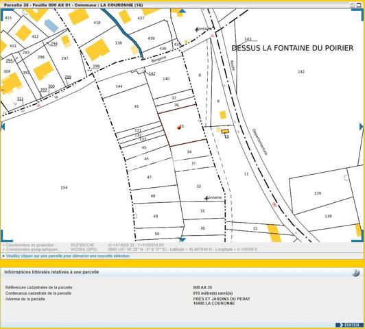 Terrain - 815 m² Exclusivité efficity