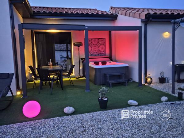 Villa récente meublée et tout équipée 4 pièce(s) 85 m2 - confort moderne, calme et bien-être en Sud Ardèche