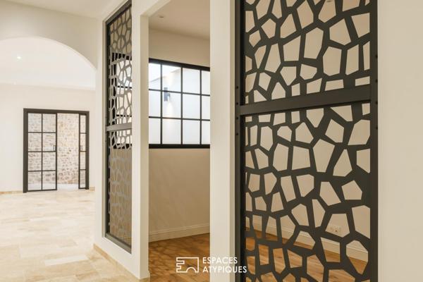 Maison de ville en duplex avec terrasse, quartier Magenta