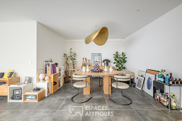 Loft familial avec double terrasse aux Chartrons