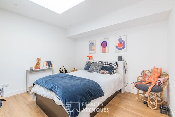 Loft familial avec double terrasse aux Chartrons