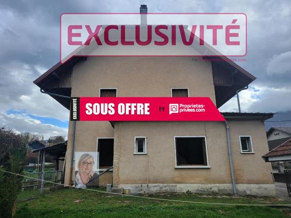 Gresy-sur-Aix, 73100, maison mitoyenne 120 m2 +combles, 3 chambres