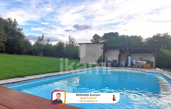 Maison 4 piéces 133 m2 avec piscine en position dominante