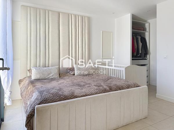 Maison neuve de plain-pied-Esprit contemporain et domotique à Vidauban.