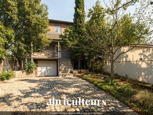 Belle maison contemporaine T7 de 185m² avec dépendance, terrasse et jardin arboré de 500m² Garage Colombes (92400)