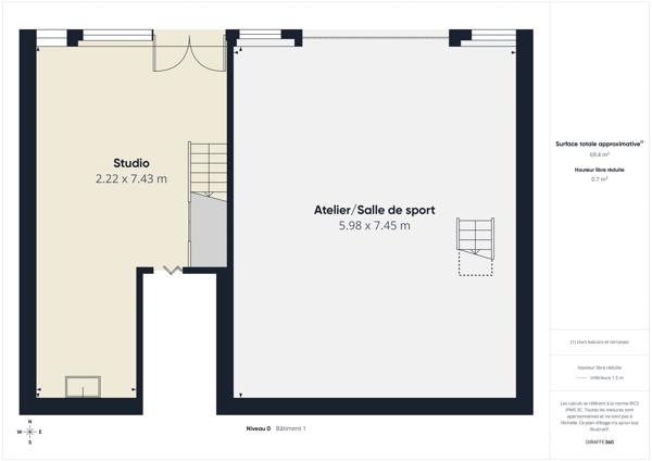 Belle maison contemporaine T7 de 185m² avec dépendance, terrasse et jardin arboré de 500m² Garage Colombes (92400)