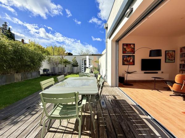 La Rochelle (17000) En exclusivité - La genette / Bordure de parcs - Maison contemporaine avec chambre en rdc, garage et jardin