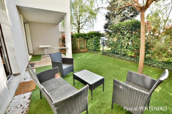 Charmant T2 meublé + jardin privatif 37 m² – lumineux – calme – parking