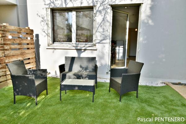 Charmant T2 meublé + jardin privatif 37 m² – lumineux – calme – parking