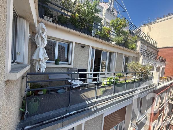 Appartement F3 à vendre  3 pièces - 72 m 2   PARIS  - 75017