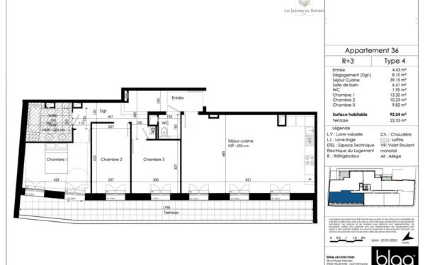 Appartement à vendre    4 pièces •  Arras