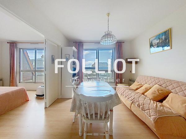 Appartement Cabourg 2 pièces vue mer + Parking