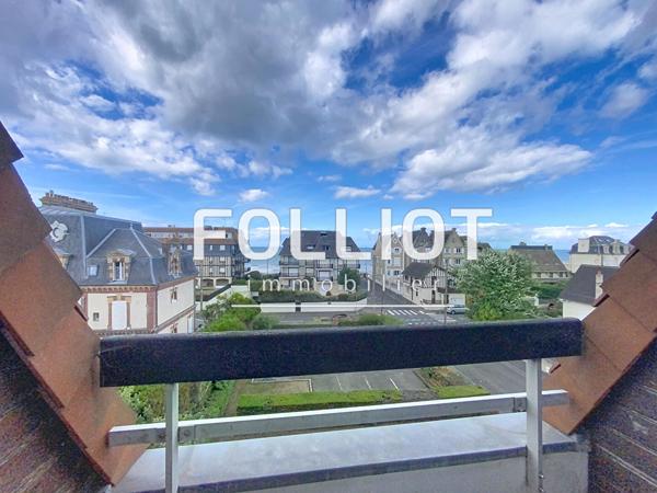 Appartement Cabourg 2 pièces vue mer + Parking