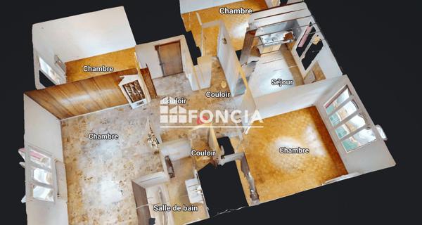 À vendre Appartement 4 pièces 89 m² - Fontaine 38600