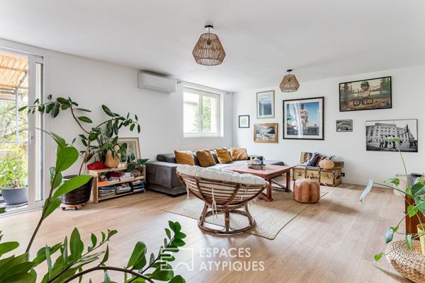 Duplex inversé au coeur de Rangueil