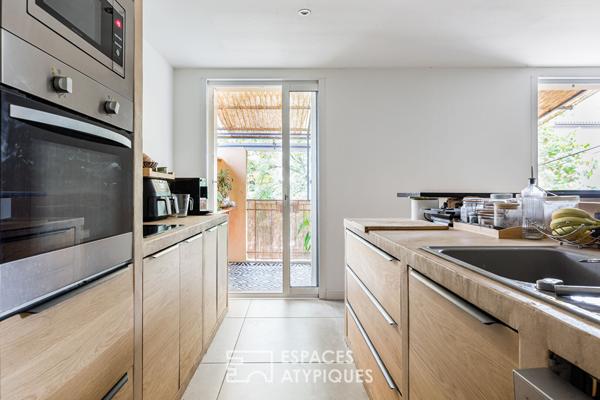 Duplex inversé au coeur de Rangueil