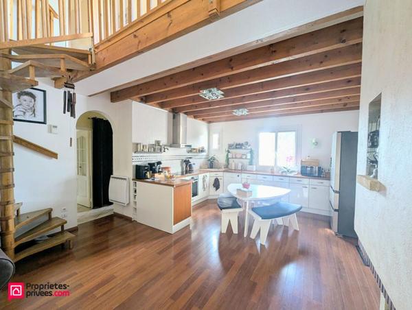 Maison individuelle 7 pièces de 145m² avec jardin clos de 660m²