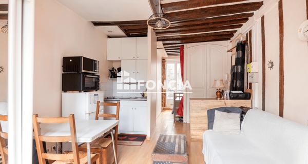 À vendre Studio 25.74 m² - Paris 75010