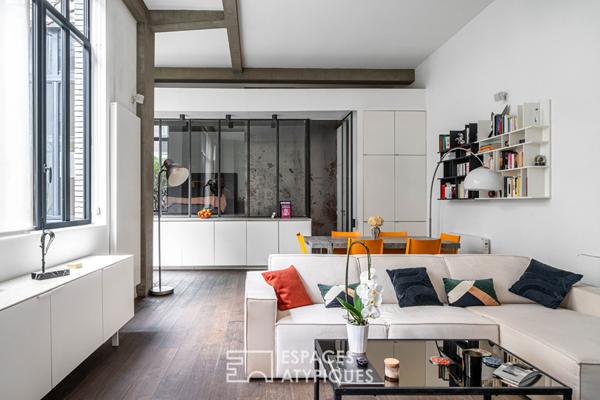 Loft avec extérieur privatif au coeur des Batignolles