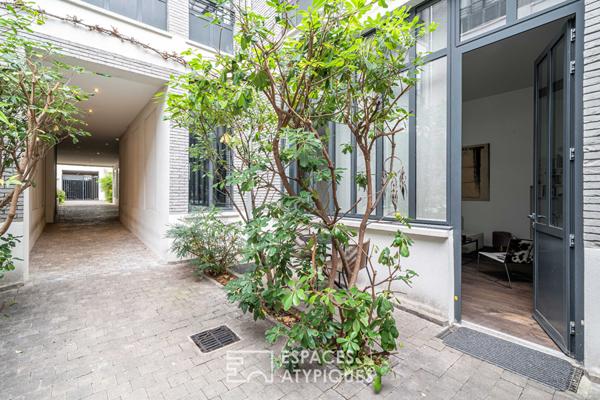 Loft avec extérieur privatif au coeur des Batignolles