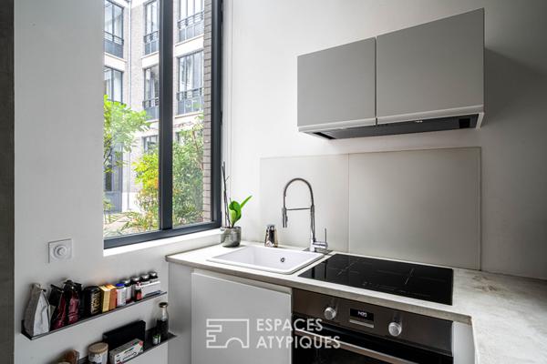 Loft avec extérieur privatif au coeur des Batignolles