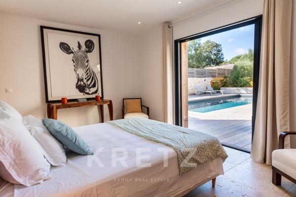 Villa au cœur des Pierres Bonifacienne avec piscine.