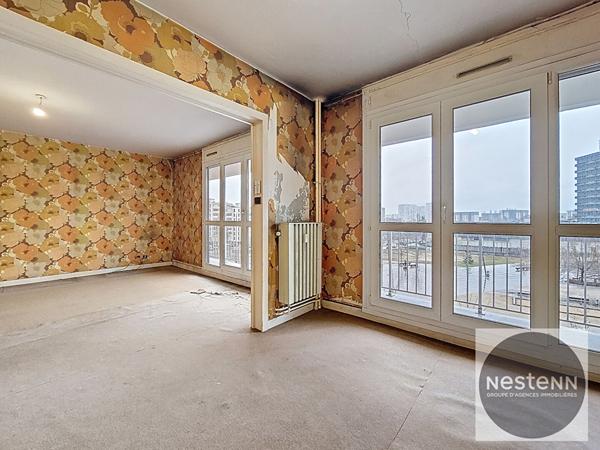 Appartement lumineux 4 pièces de 79,30 m² avec balcon, cave et garage - Vandoeuvre-lès-Nancy