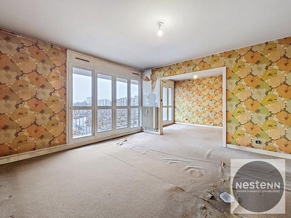 Appartement lumineux 4 pièces de 79,30 m² avec balcon, cave et garage - Vandoeuvre-lès-Nancy