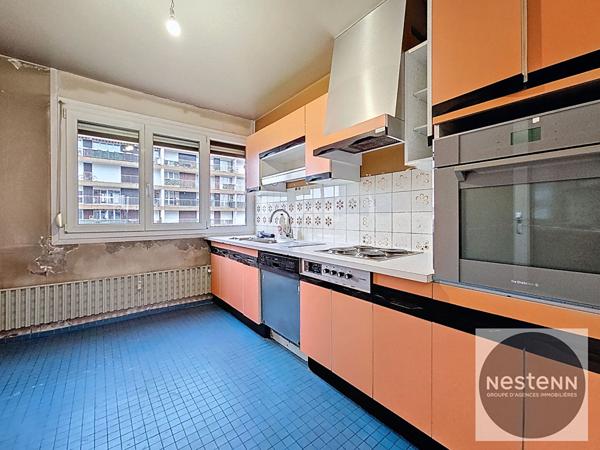 Appartement lumineux 4 pièces de 79,30 m² avec balcon, cave et garage - Vandoeuvre-lès-Nancy